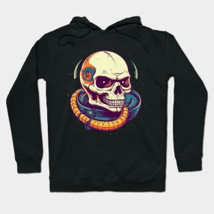 Skull Pilot Astronaut Crazy Hoodie